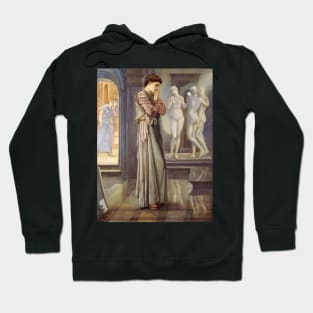 Pygmalion and the Image The Heart Desires by Edward Burne-Jones Hoodie